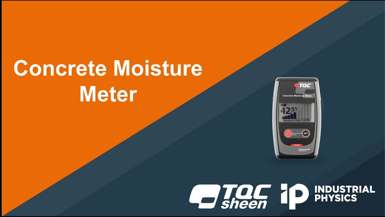 TQC Sheen Concrete Moisture Meter