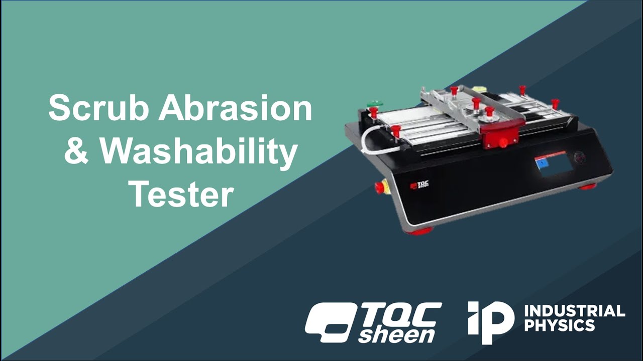 Learn how the TQC Sheen Scrub Abrasion & Washability Tester works