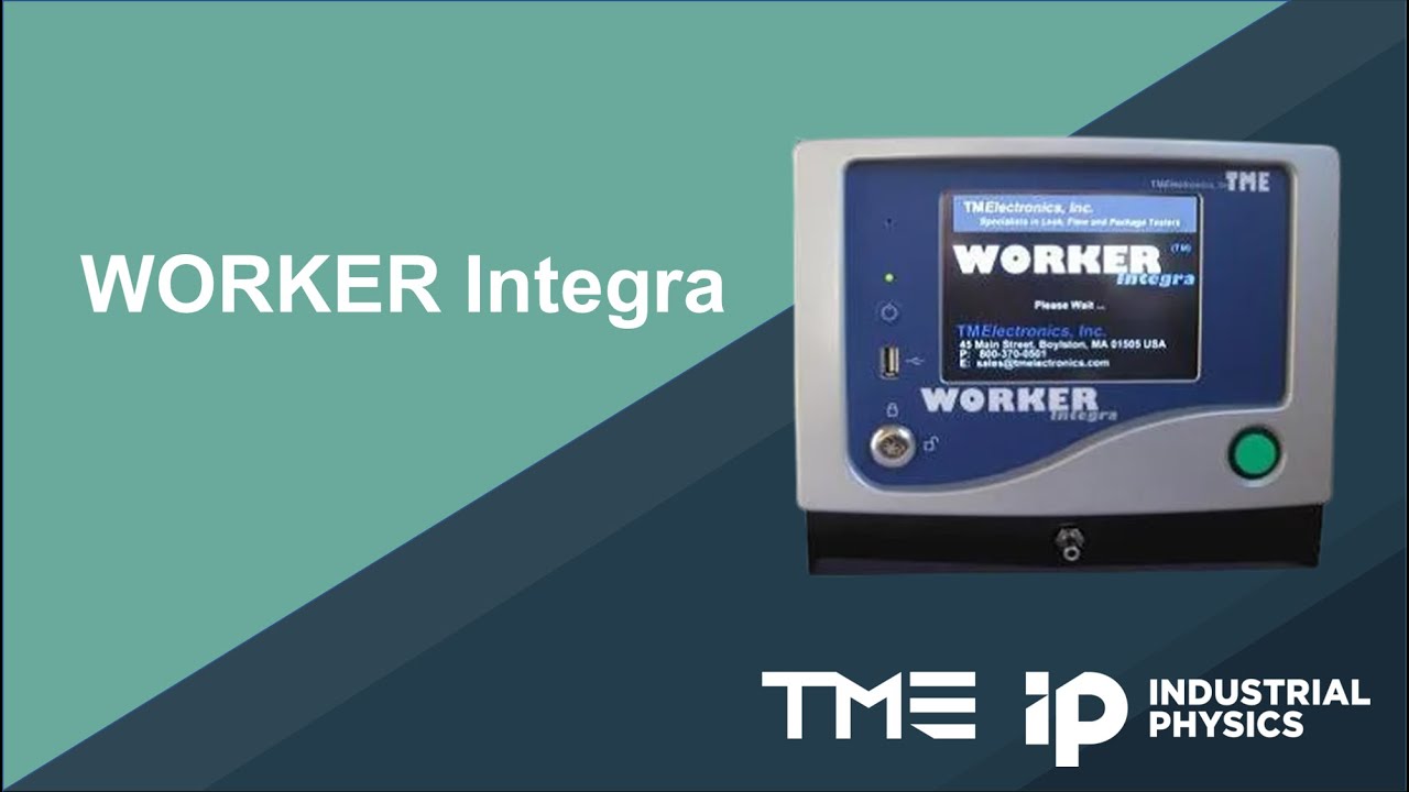 TME Worker Integra: Orifice Size for Precise Leak Testing