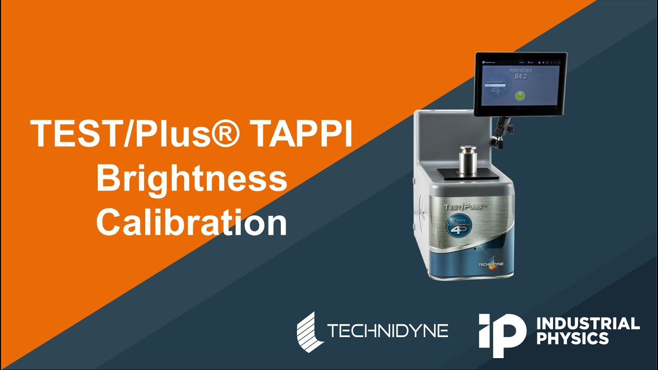 Elevate Your Testing: TEST/Plus® TAPPI Brightness Calibration