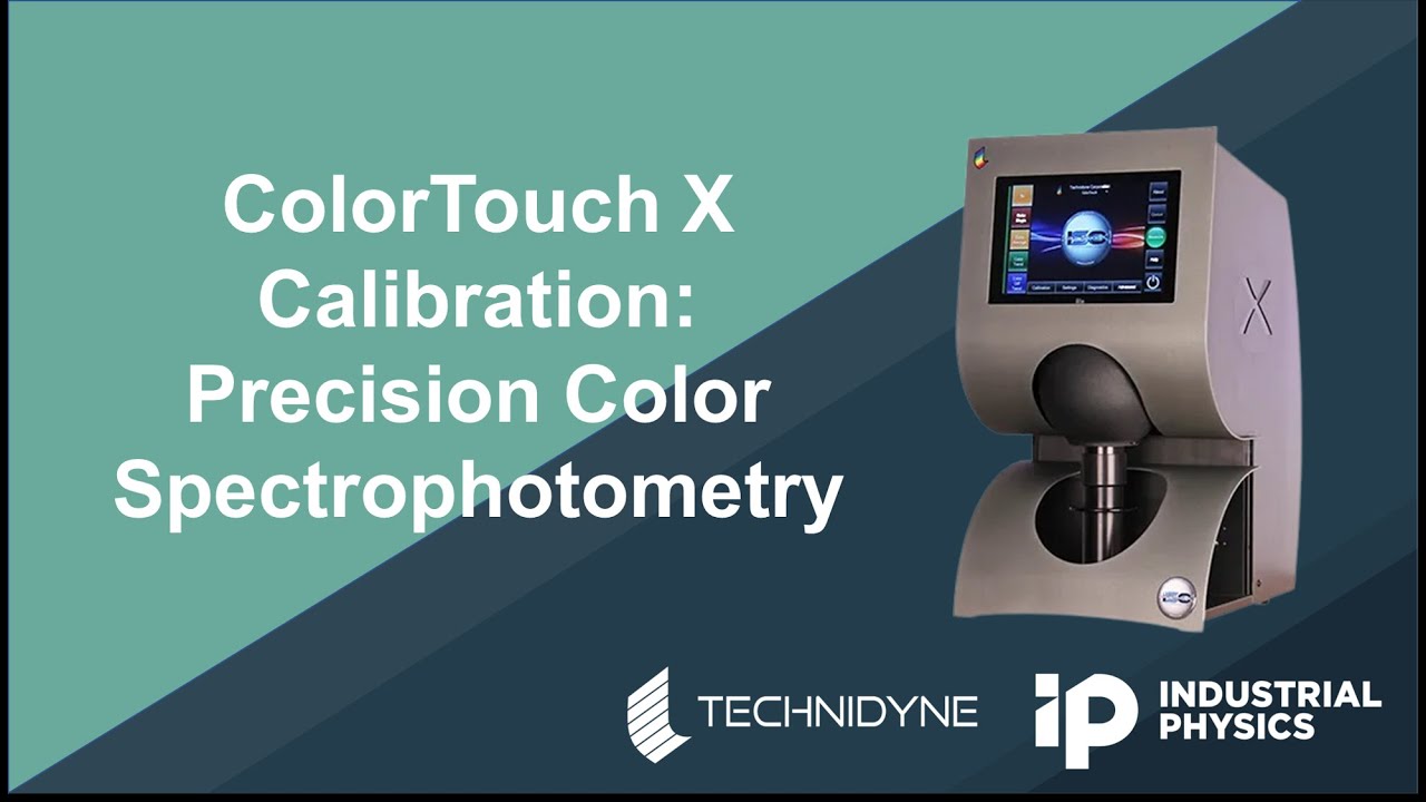 ColorTouch X Calibration: Precision Color Spectrophotometry