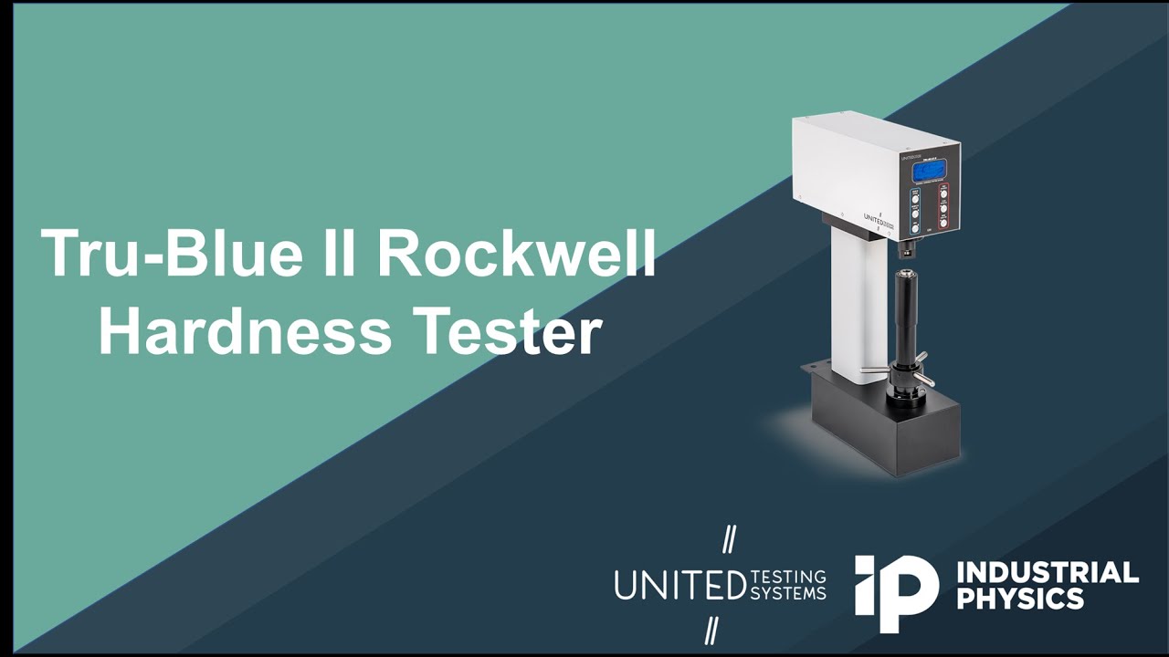 Tru-Blue II Hardness Tester: Accurate Rockwell Testing by United