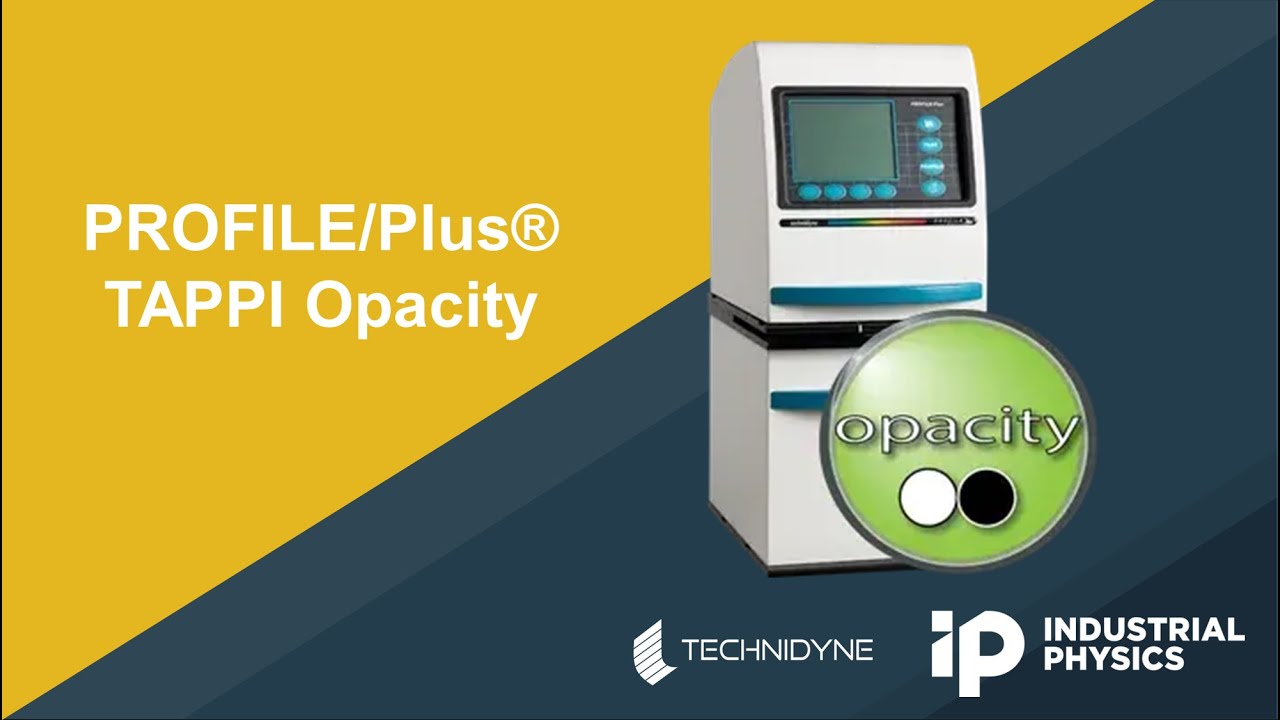 Precision in Paper: Exploring Technidyne's Opacity Calibration
